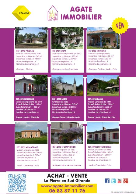 les annonces immobilieres de gironde